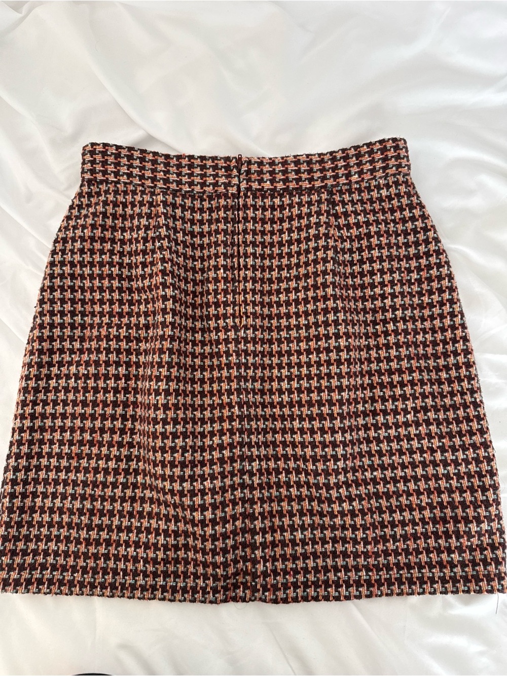 Modcloth Black and Pink Houndstooth Mini Skirt - Picture 4 of 4